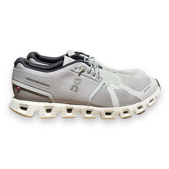 On Running Other - On Cloud 5 Athletic Mens 8.5 Grey Glacier/White (59.98909) Running Shoes